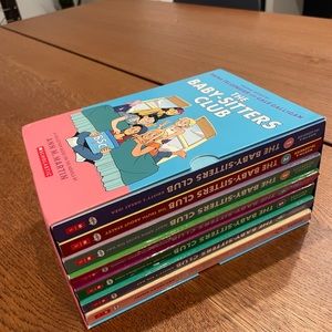 The Baby Sitter Club Graphic Novels #1-7 complete box